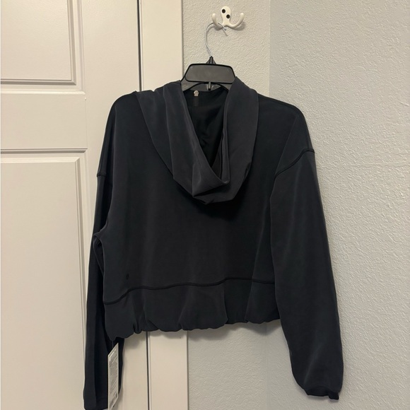 NWT!🍋🍋Lululemon Softstreme Full-Zip Hoodie🍋🍋. Size 8. Color Black. - Picture 10 of 13